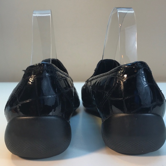 Sesto Meucci Black Patent Leather Shoes Size 8.5 N - Picture 5 of 8